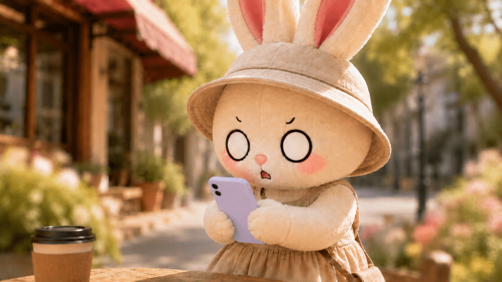 お出かけ中